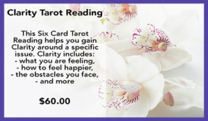 Clarity Tarot Reading $60