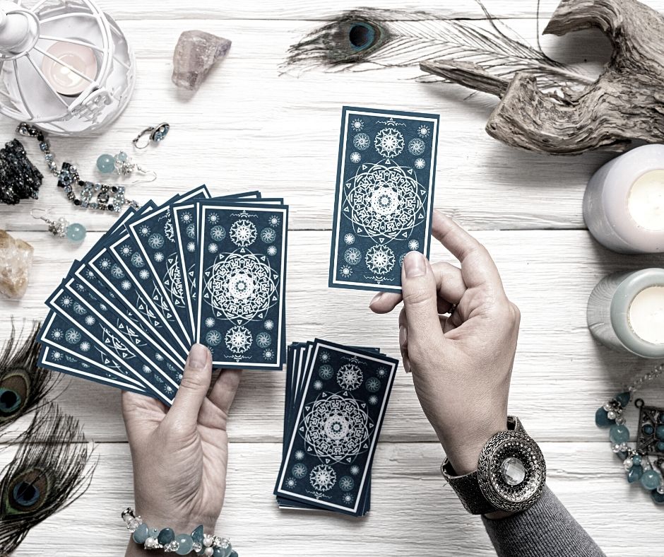 tarot blue small