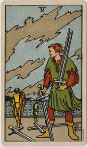 5 of Swords