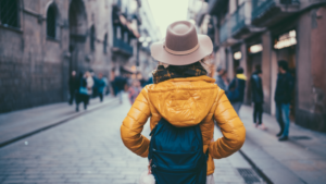 female tourist